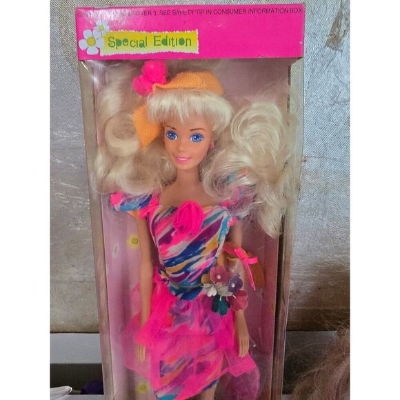 Vintage 1991 Sweet Spring Barbie Springtime Sweetheart #3208 Special Edition New - Picture 2 of 7